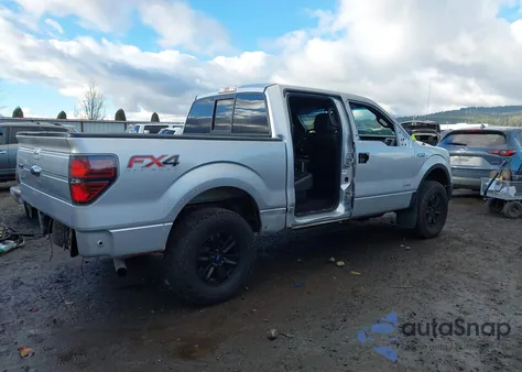 2012 Ford F-150 Fx4 from USA, damaged, VIN 1FTFW1ET3CFA30824